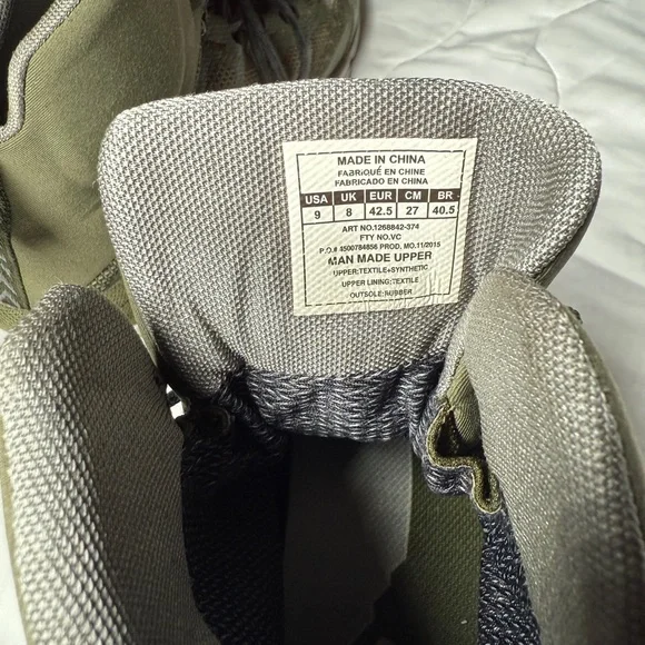 🔥 Under Armour Men’s Charged Core Mid Boots Gore-Tex — Size 9 — OD Green 🔥 - Picture 9 of 17